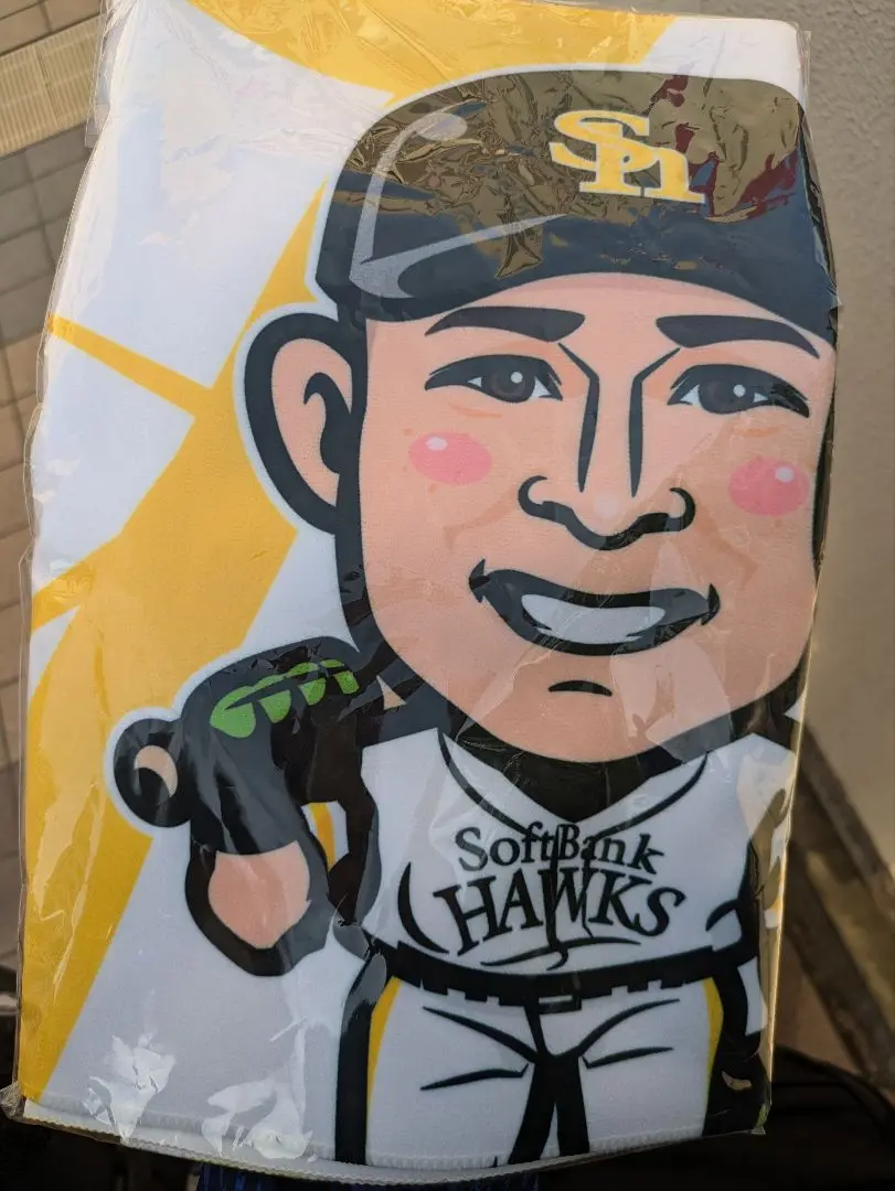 福岡ソフトバンクホークス　砂川リチャード選手実使用バット【育成#127珍品】 福岡ソフトバンクホークス 砂川リチャード選手実使用バット