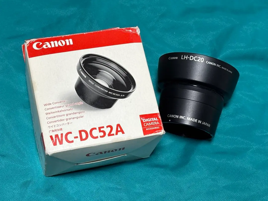 CANON ワイドコンバーターWC-DC52 Amazon | Canon ワイドコンバーター WC-DC52 | ワイド