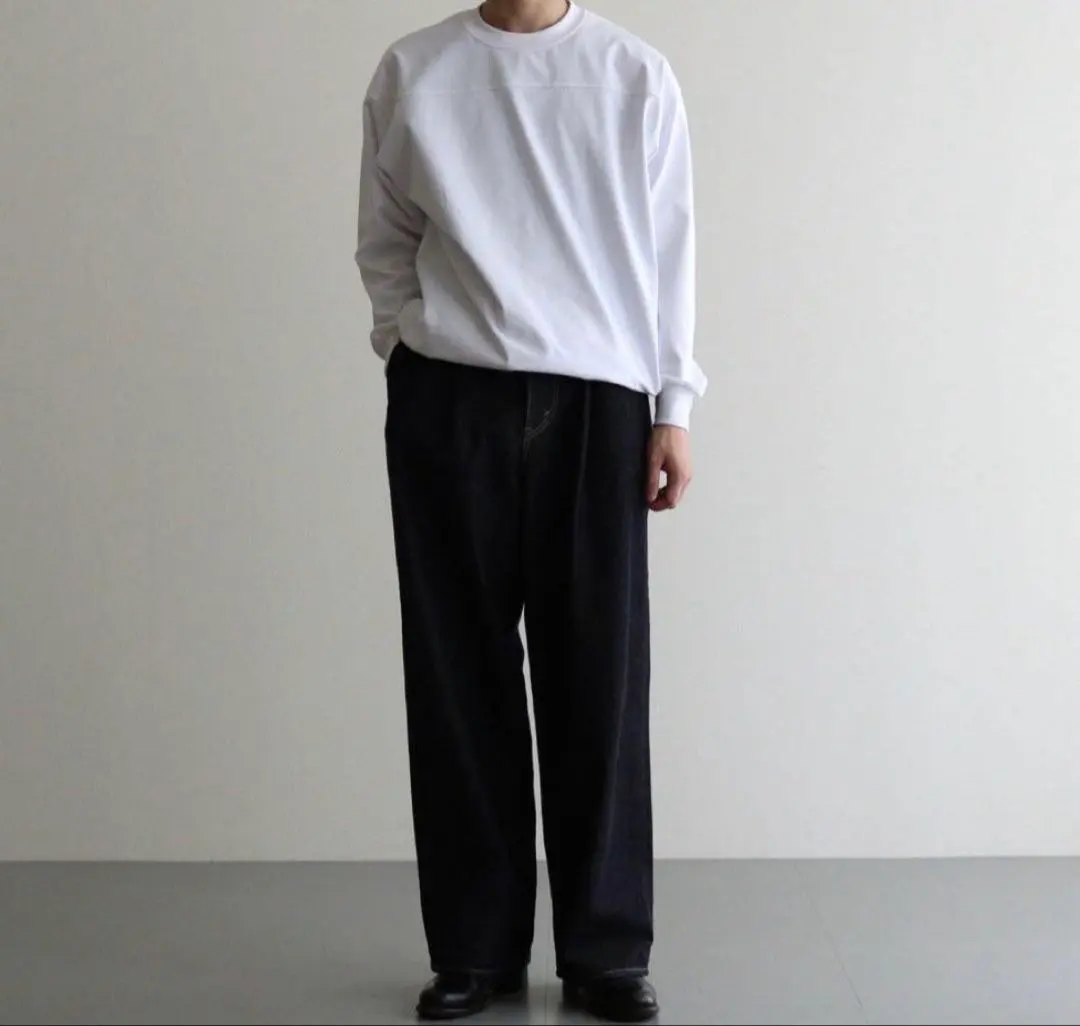graphpaper Colorfast Denim Two Tuck Pant 的縮圖