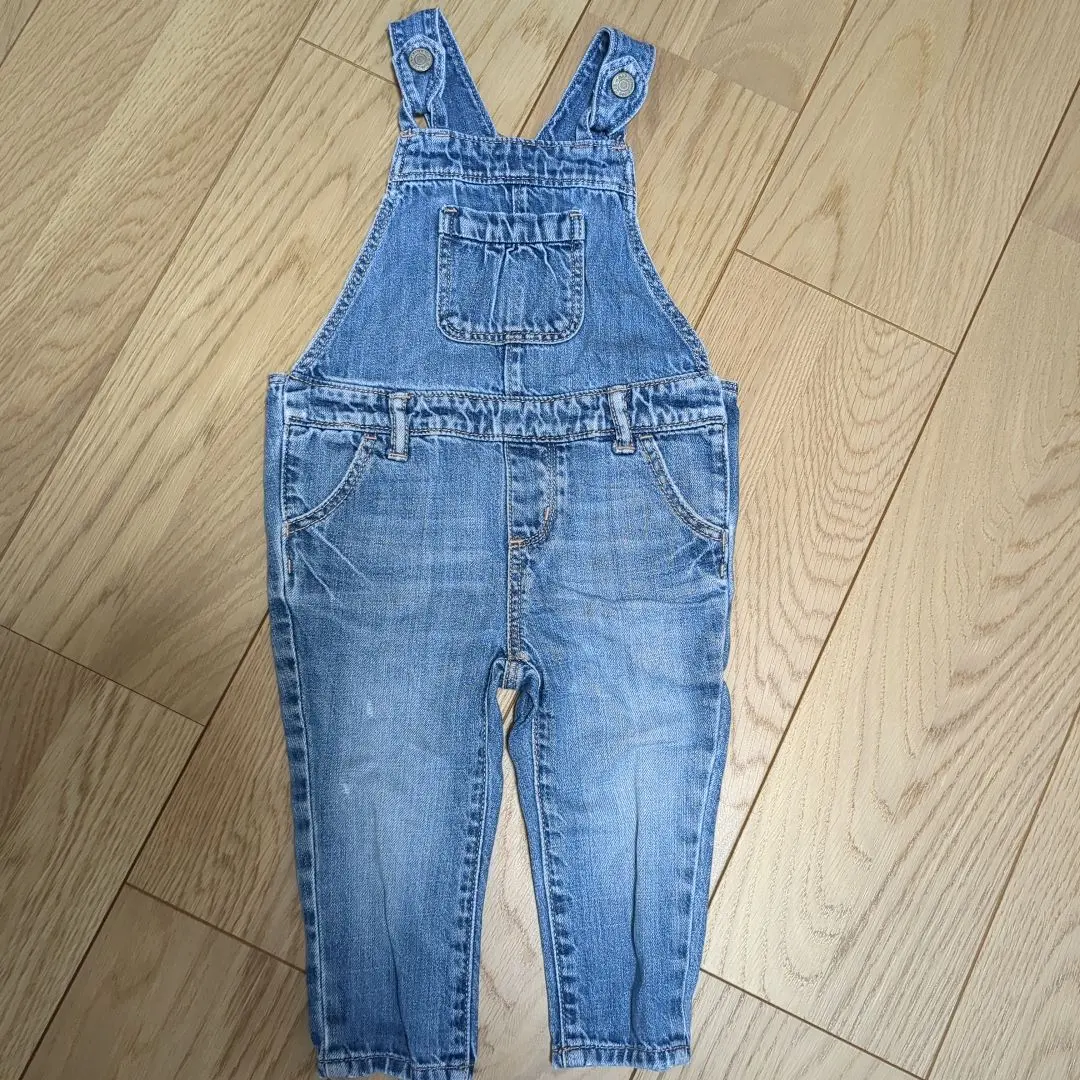Thumbnail of Denim overalls size 80 babyGap