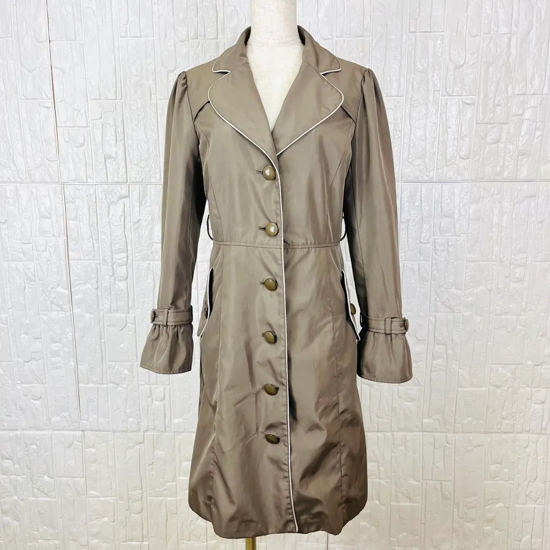 Thumbnail of Della Luce Brown Coat M Size - Elegant for Adults ✨【1193】