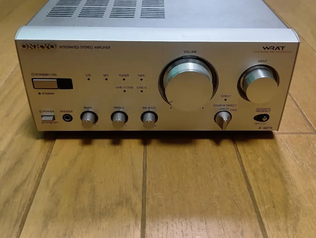 オンキョー　A-907X　ステレオアンプと EQ205イコライザーのセット 2025年最新】ONKYO A-907Xの人気アイテム - メルカリ