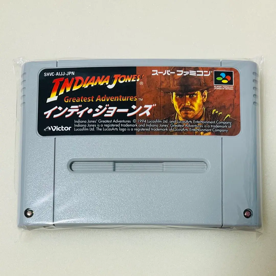インディ・ジョーンズ【中古・SFC日本版】 VICTOR|スーパーファミコンソフト|HARDOFFオフモール（オフモ