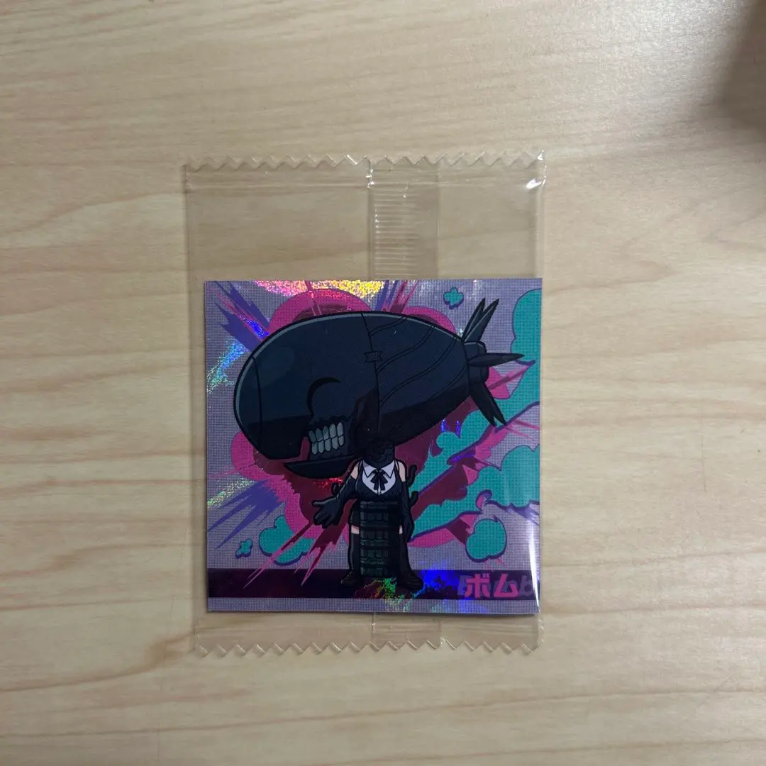 Thumbnail of Chainsaw Man Wafer Card - Bomb - Super Rare