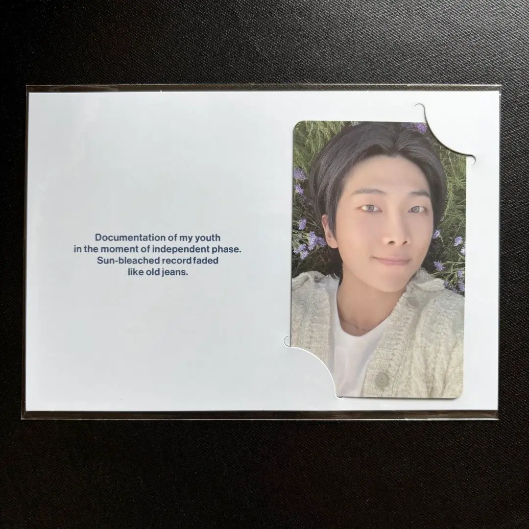 BTS RM indigo購入特典台紙付き ホログラム フォトカード ほぼ、新品 ニュース ｜ BTS JAPAN OFFICIAL FANCLUB