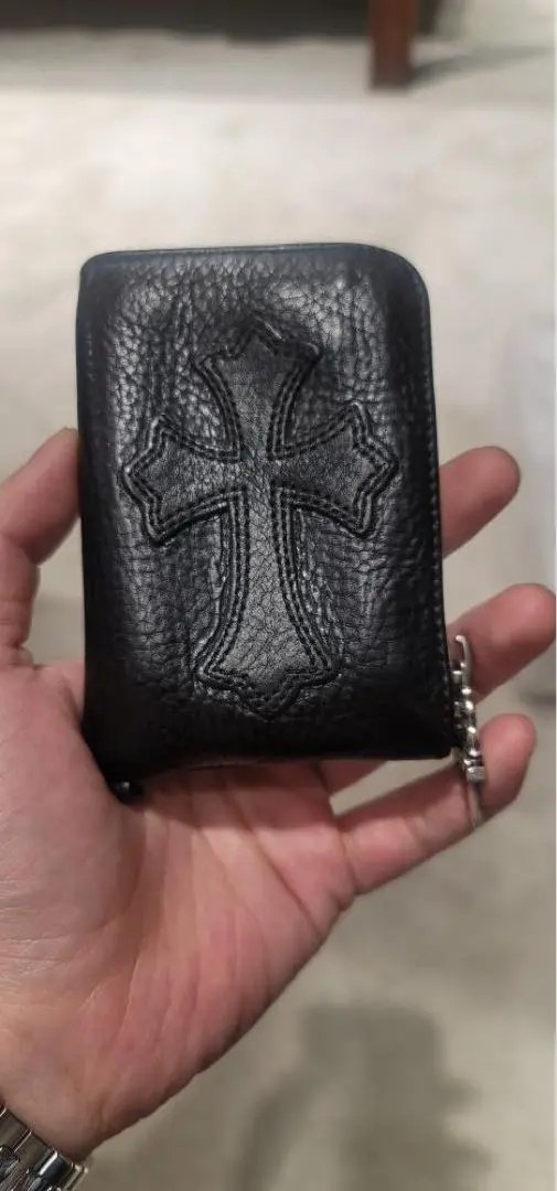 【正規未使用品】クロムハーツ　タイニージップウォレット CHROME HEARTS クロムハーツ Wallet ウォレット 財布 レザー