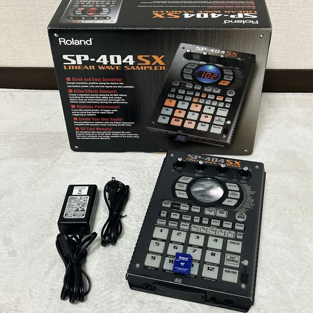 ROLAND SP-404SX 採樣器 配備PSB-1U變壓器 的縮圖