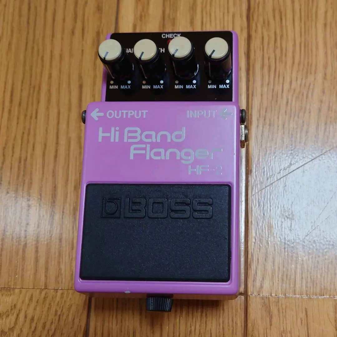 BOSS HF-2 エフェクター HF-2 Hi Band Flanger（ハイバンドフランジャー） │ BOSSマニア