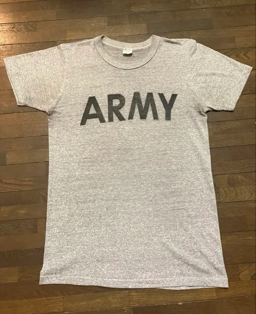 Thumbnail of 80's Champion ARMY T-shirt M Gray 80s Tricolor Tag