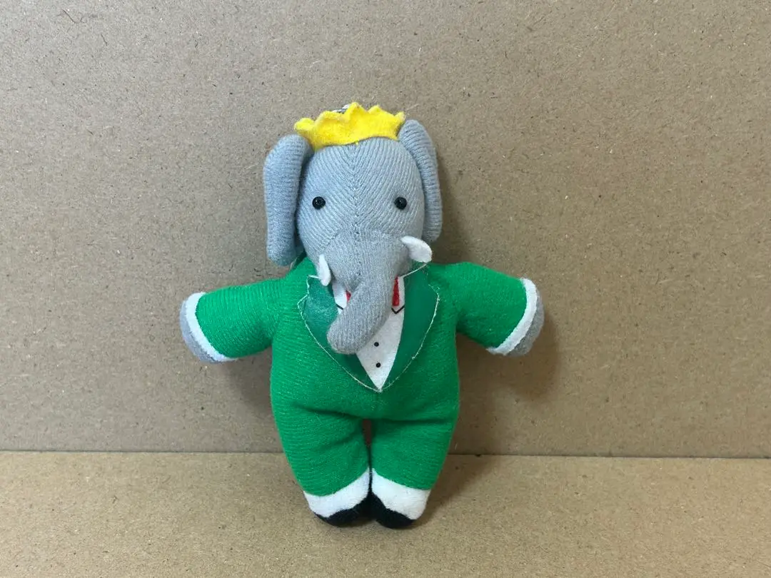 【廃盤品】象のババール ぬいぐるみ ペアセット 廃盤品】象のババール ぬいぐるみ ペアセット
