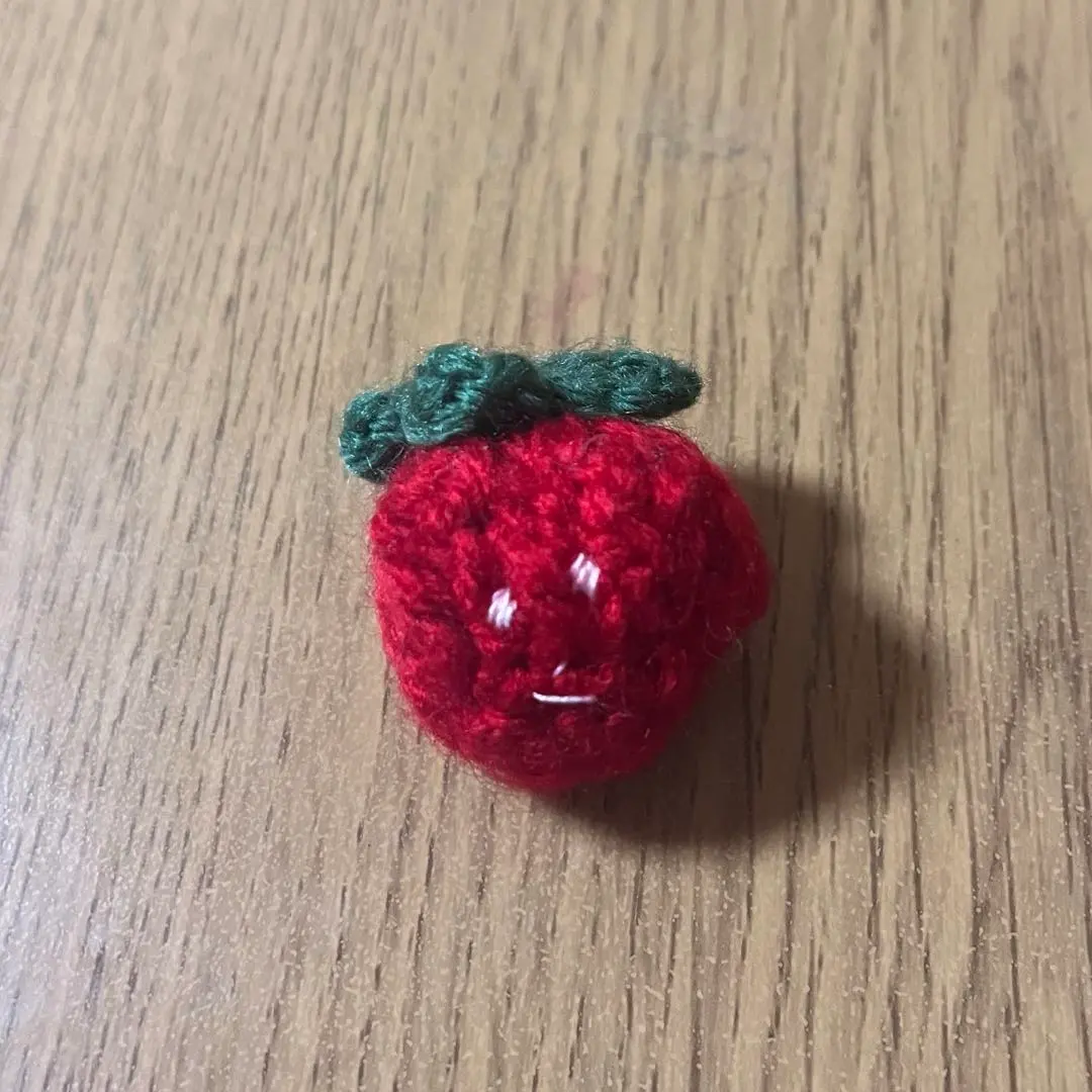Thumbnail of A modest strawberry amigurumi