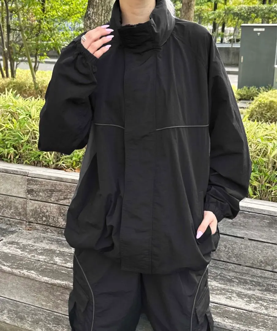 セダクル sedacle ナイロンジャケット長袖 ブルゾン セットアップLサイズ 2025年最新】sedacle ナイロンジャケットの人気アイテム - メルカリ
