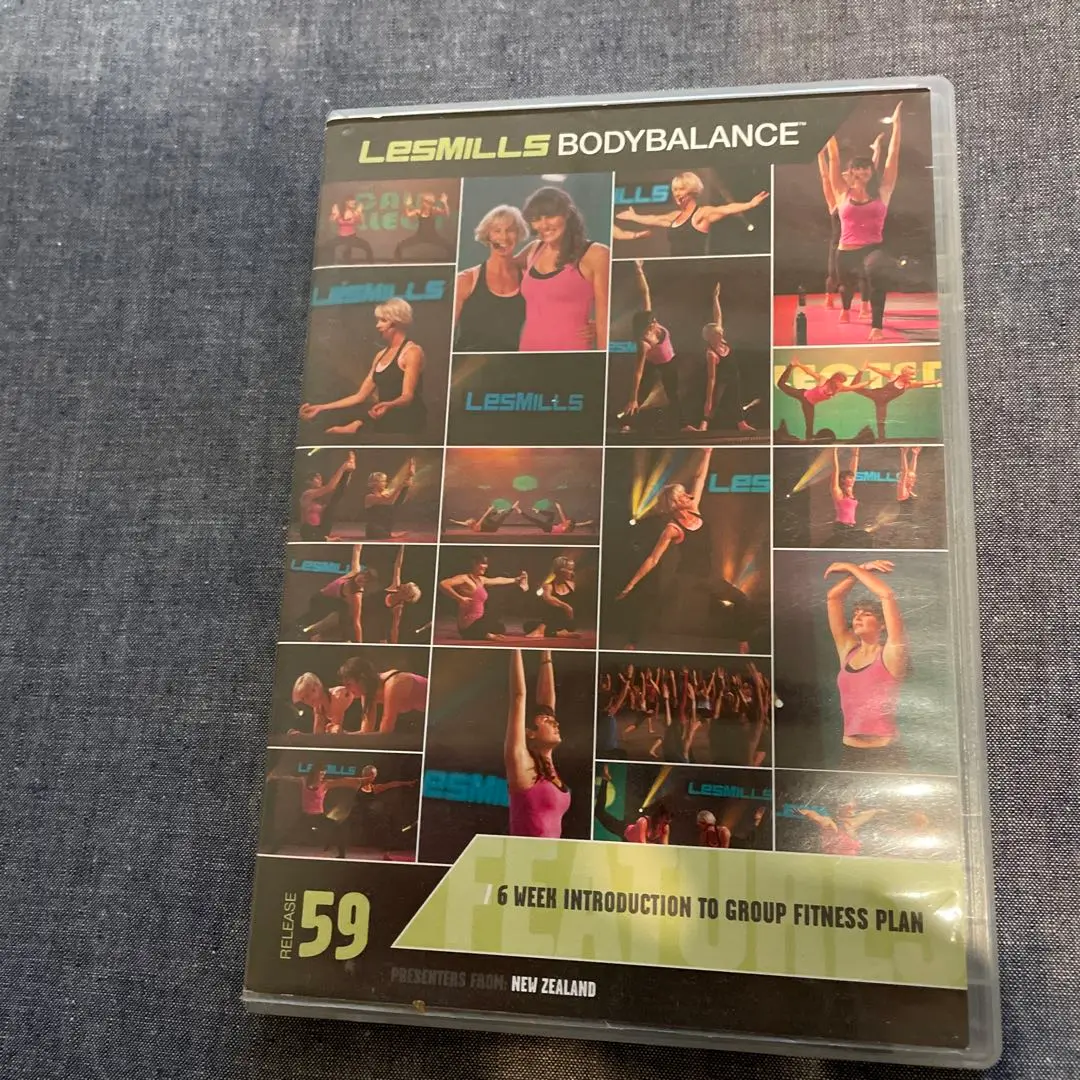レズミルズ ボディバランス No34及びNo37-72DVD,CD,コリオシート 値下げ‼️レズミルズ ボディバランス 34、37-72DVD,CD,コリオ