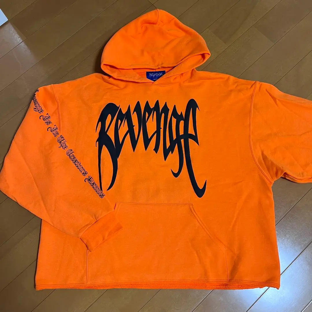 【M】revenge gallery グラフィック ライトニング パーカー Off-White - XXXTENTACION Revenge gallery パーカーの通販 by