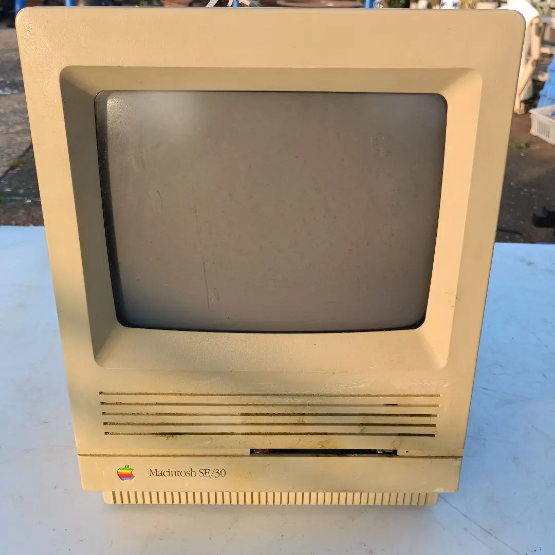 マッキントッシュ SE/30　本体　ジャンク Yahoo!オークション -「macintosh se30」(パソコン) の落札相場