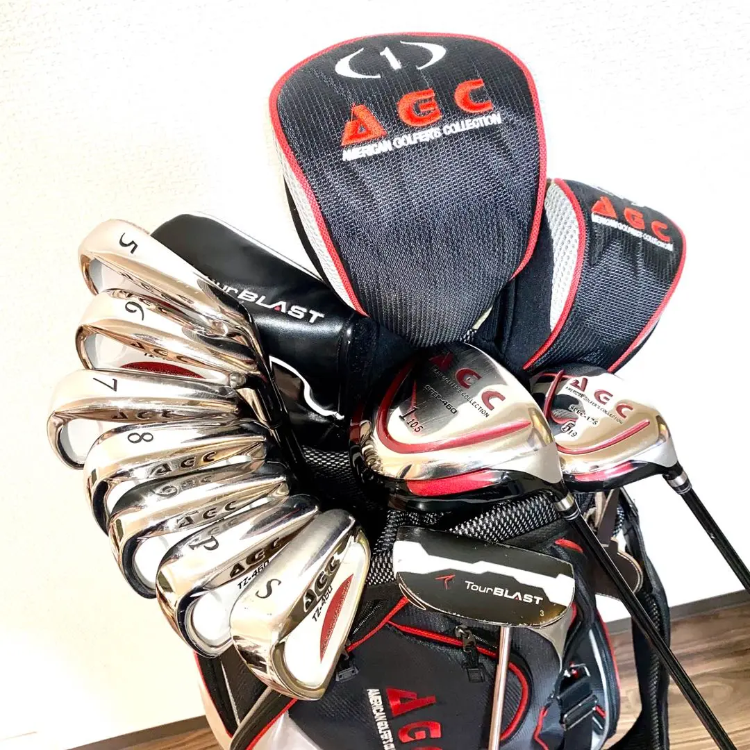 AGCアイアンTZ-460 & ドライバー10本セット/NEXキャディバッグ1個 AGCアイアンTZ-460 & ドライバー10本セット/NEXキャディバッグ1個