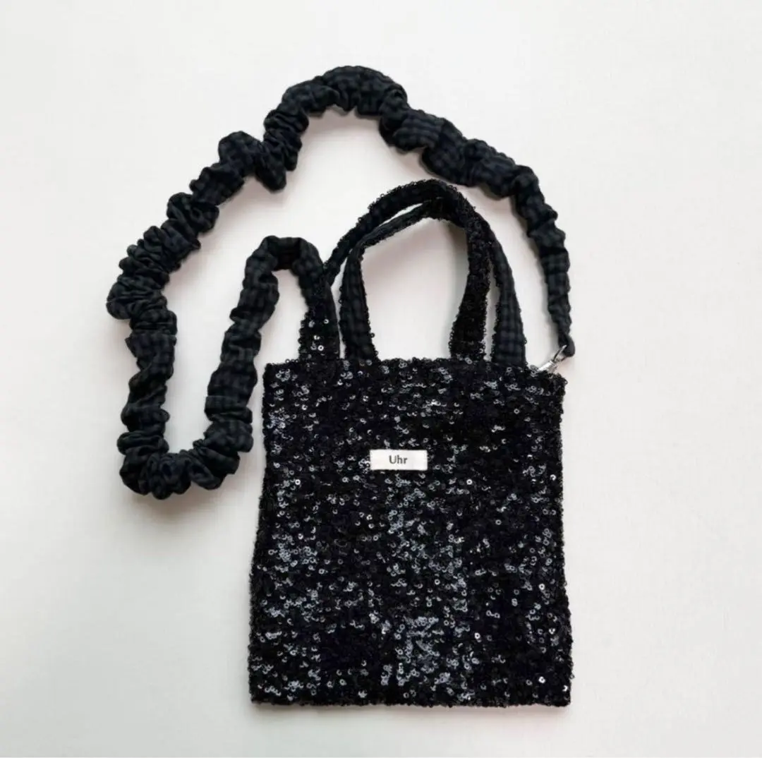 追加3》【Uhr baby&kids】別注Spangle Mini ショルダーバッグ