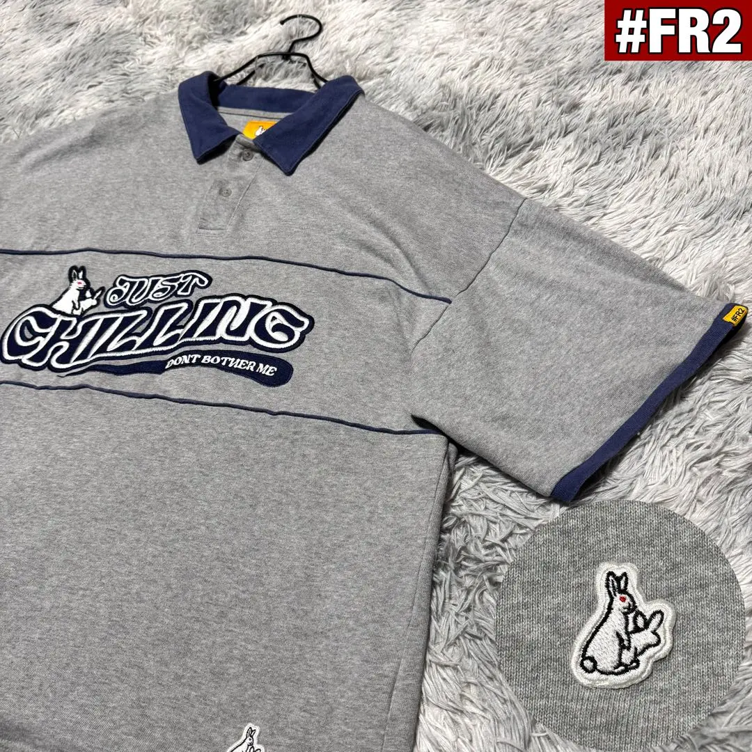 【Poppingoutboy様】FR2 GOLF★サークルロゴ ポロシャツ 刺繍 Poppingoutboy様】FR2 GOLF☆サークルロゴ ポロシャツ 刺繍