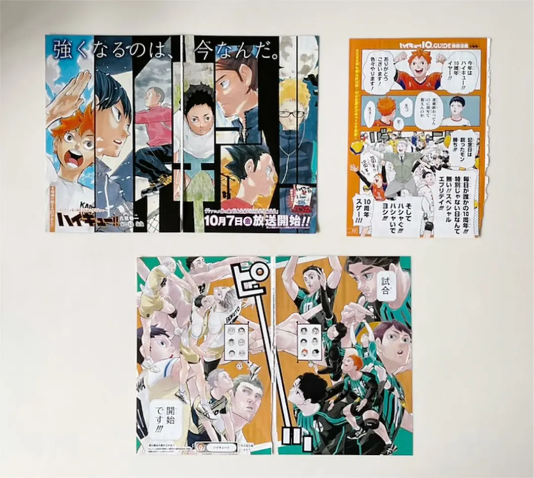 週刊少年ジャンプ＆ジャンプネクスト ハイキュー！！読切掲載 ２冊セット 週刊少年ジャンプ＆ジャンプネクスト ハイキュー！！読切掲載 2