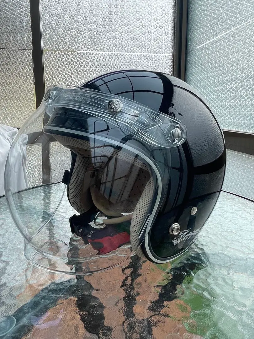 新品　ダムフラッパー　ジェットヘルメット&グローブセット 新品ダムフラッパージェットヘルメット&グローブセット