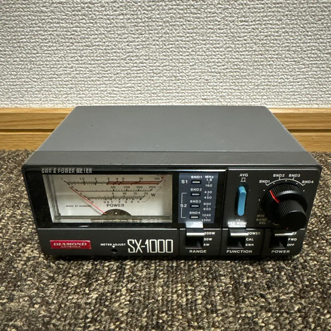 は*。様 ダイヤモンド　SX-100 マッチング＆パワー計 SX100 第一電波工業（ダイヤモンド） 1.6〜60MHz 過形SWR