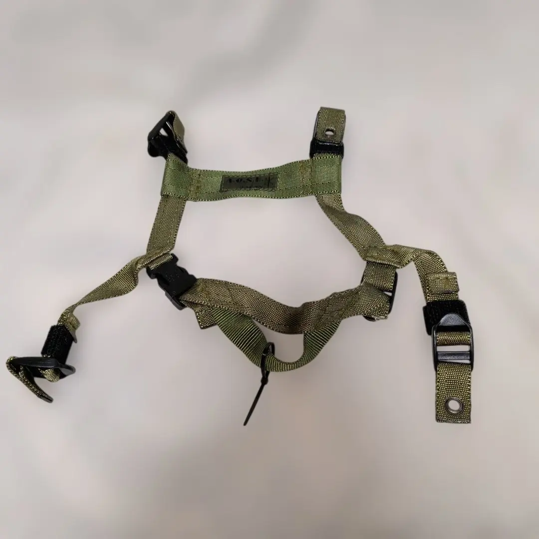 Thumbnail of Chin strap, compatible with Type 88 helmet, made by AOSE, OD (Olive Drab)