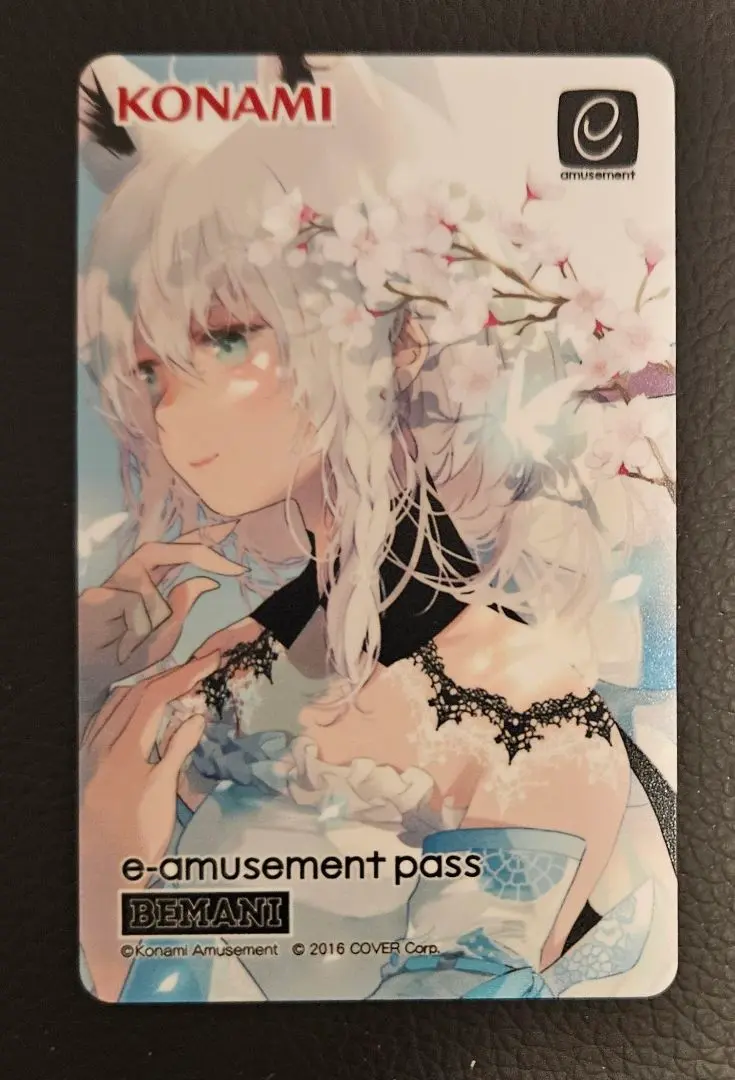 【最終値下】白上フブキ×SOUND VOLTEX　e-amusementpass 新品】白上フブキ×SOUND VOLTEX e-amusement pass - メルカリ