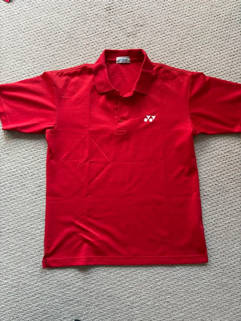 Thumbnail of YONEX Red Polo Shirt for Tennis and Badminton