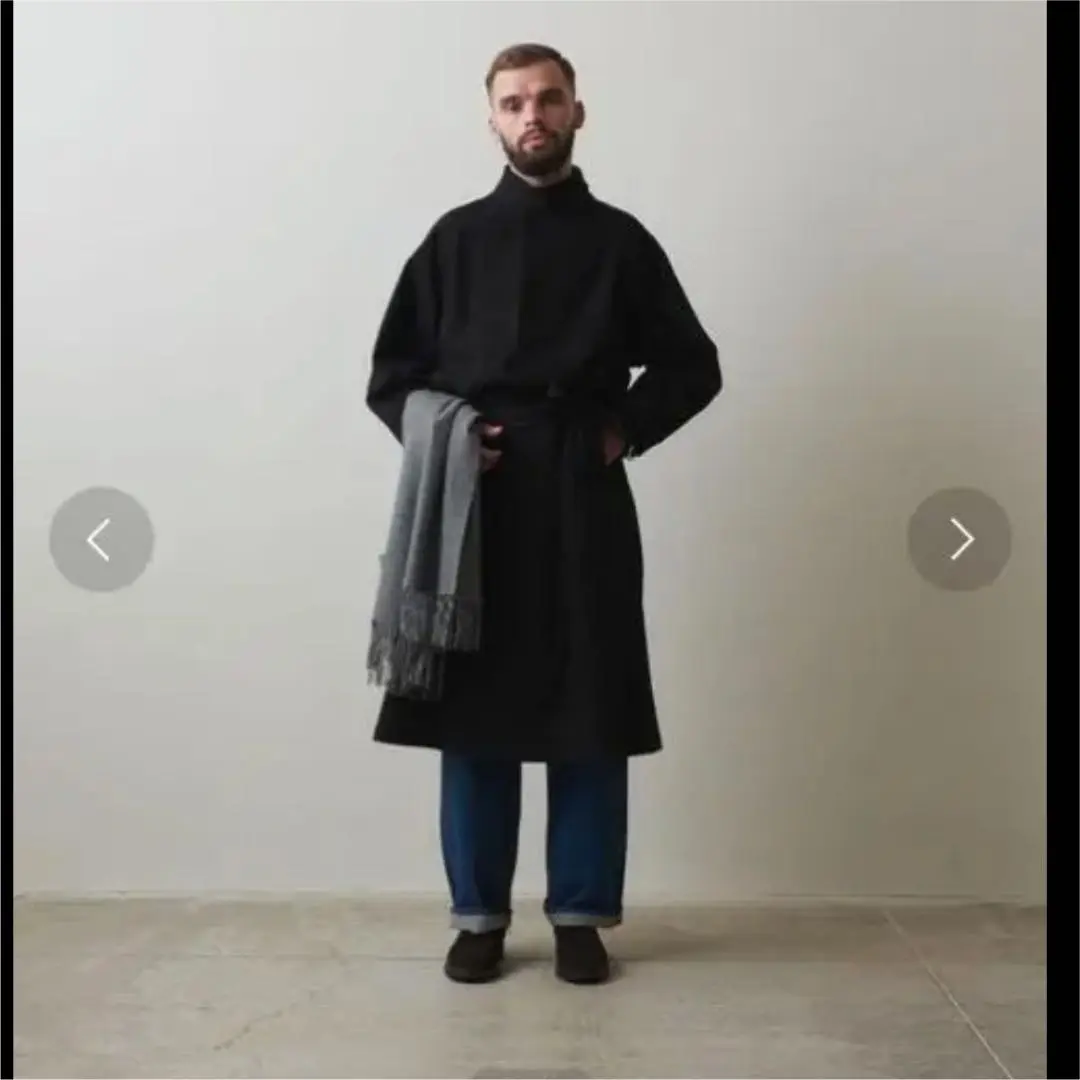 極美品◆ユナイテッドアローズ購入 スティーブンアラン メルトン トレンチコート Steven Alan（スティーブンアラン）の「＜Steven Alan＞ DBL