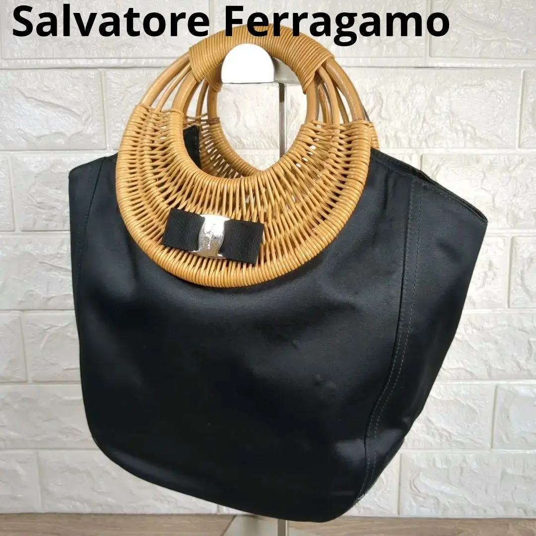 売切 極美 Salvatore Ferragamo かごバッグ ショルダー 2025年最新】Salvatore Ferragamo レディース かごバッグの人気