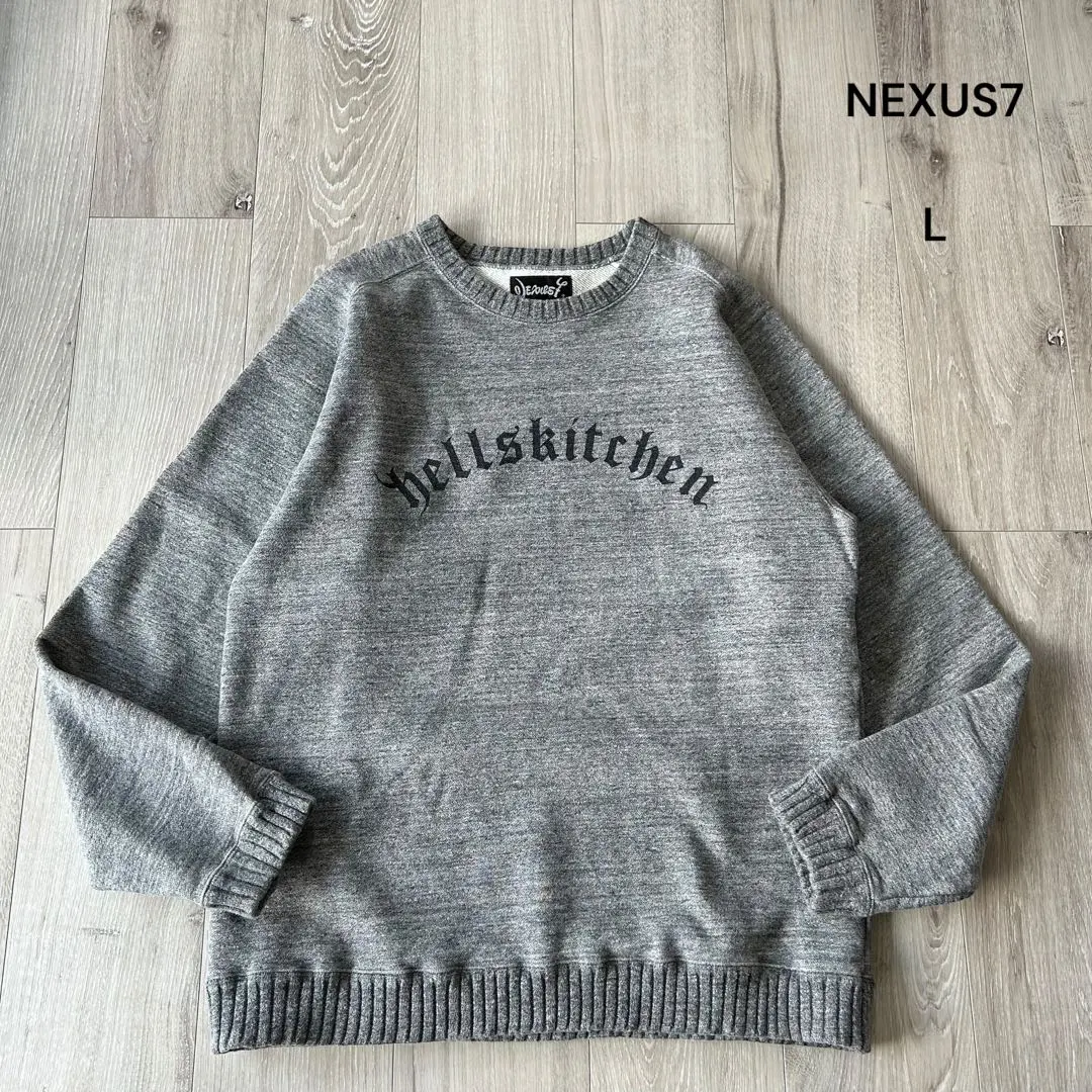 希少美品Nexus7スウェットトレーナー　サイズM