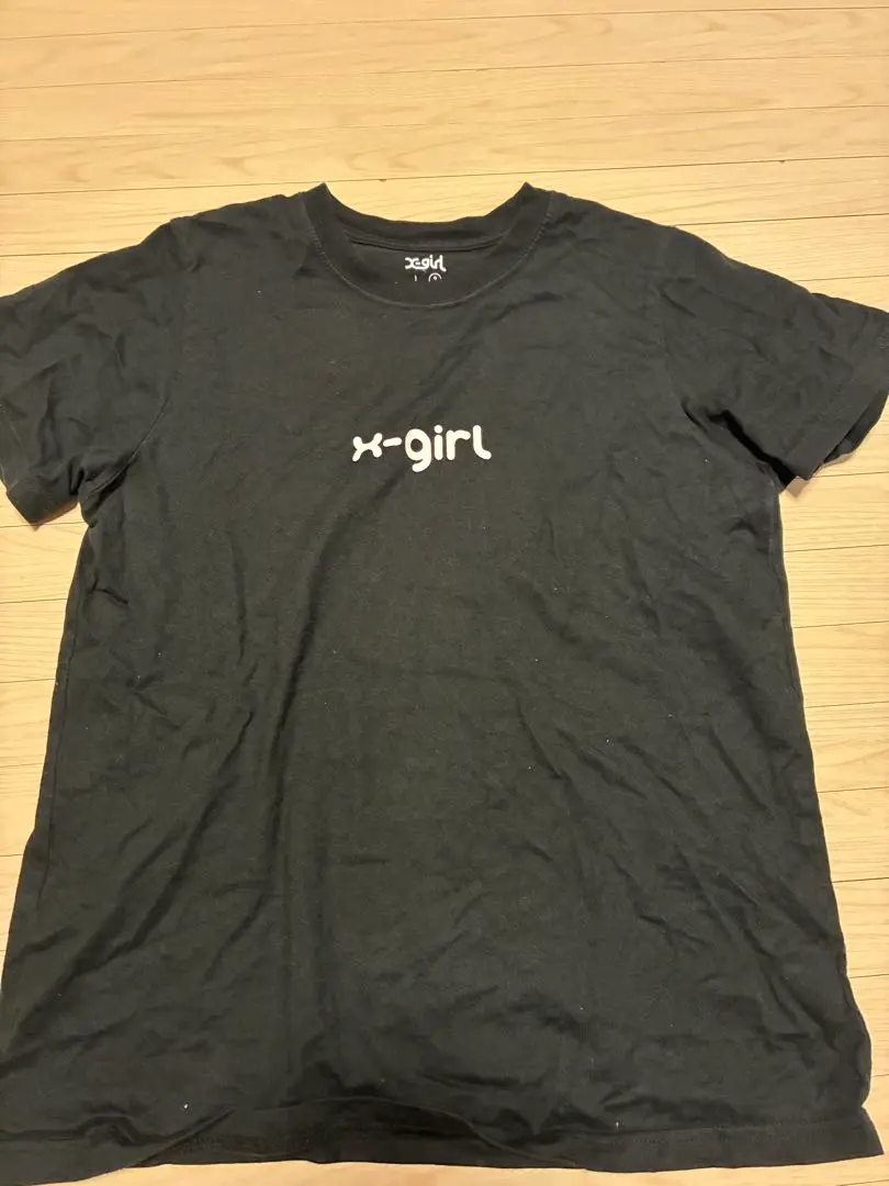 Thumbnail of X-girl Black Short Sleeve T-shirt with Logo