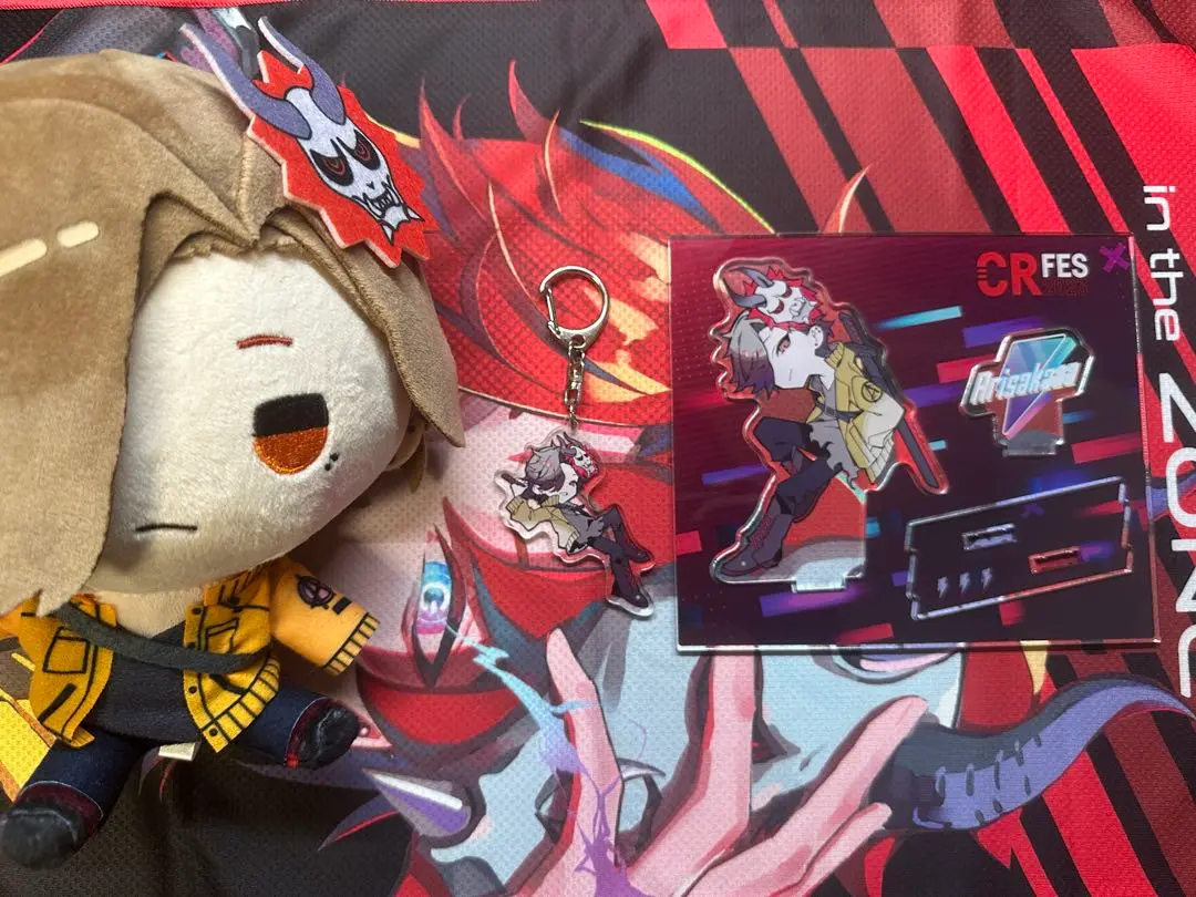 CR ありさか セット 推し活セット＋ステッカー（ありさか） : Crazy Raccoon