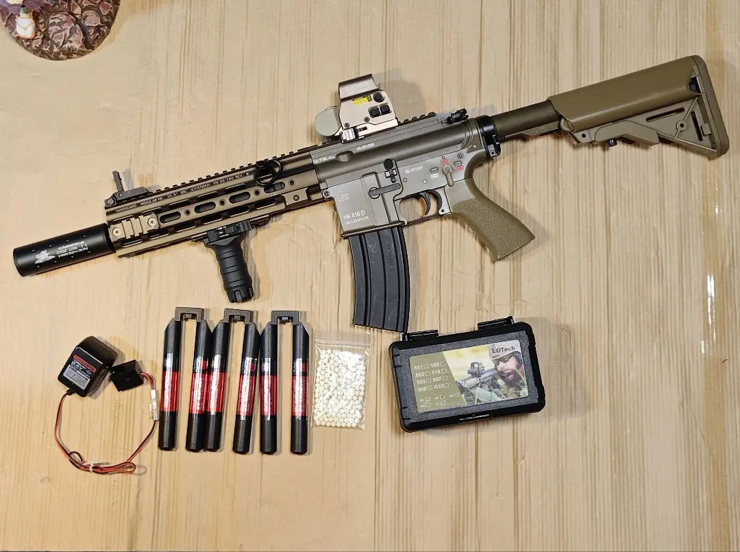 2025年最新】hk416 デルタカスタム サイレンサーの人気アイテム