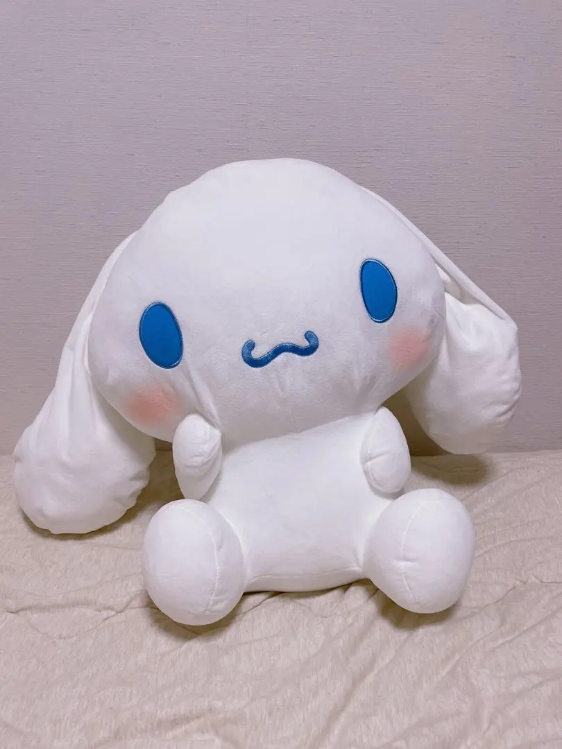Thumbnail of Cinnamoroll Super Super BIG Plushie - Tilting Pose -