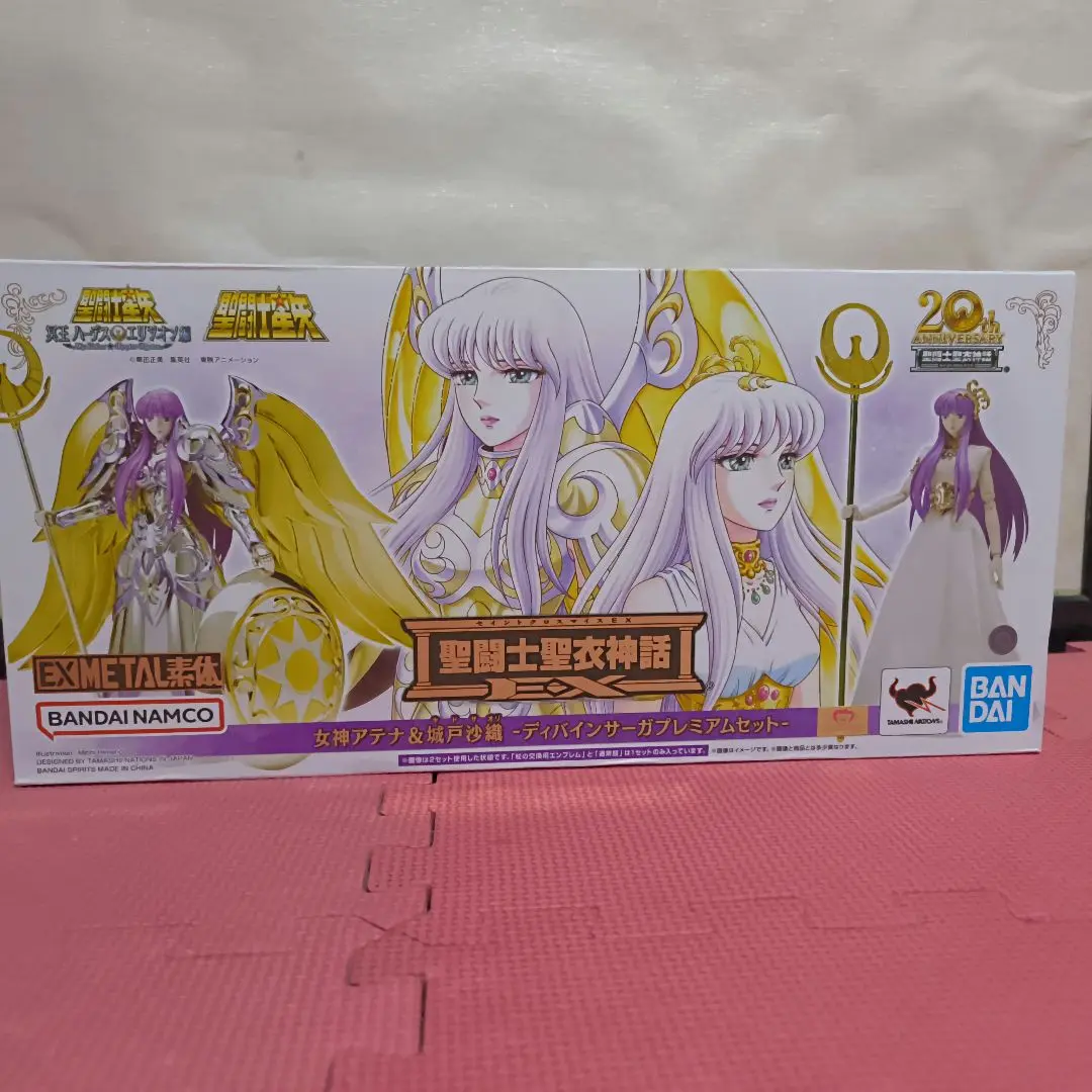 新品未開封 聖闘士聖衣神話EX 女神アテナ&城戸沙織 ディバインサーガプレミアム 楽天市場】聖闘士聖衣神話EX 女神アテナ＆城戸沙織 -ディバイン