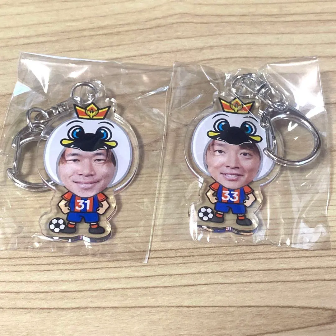Thumbnail of Albirex Niigata Keychain (Horigome, Takagi)