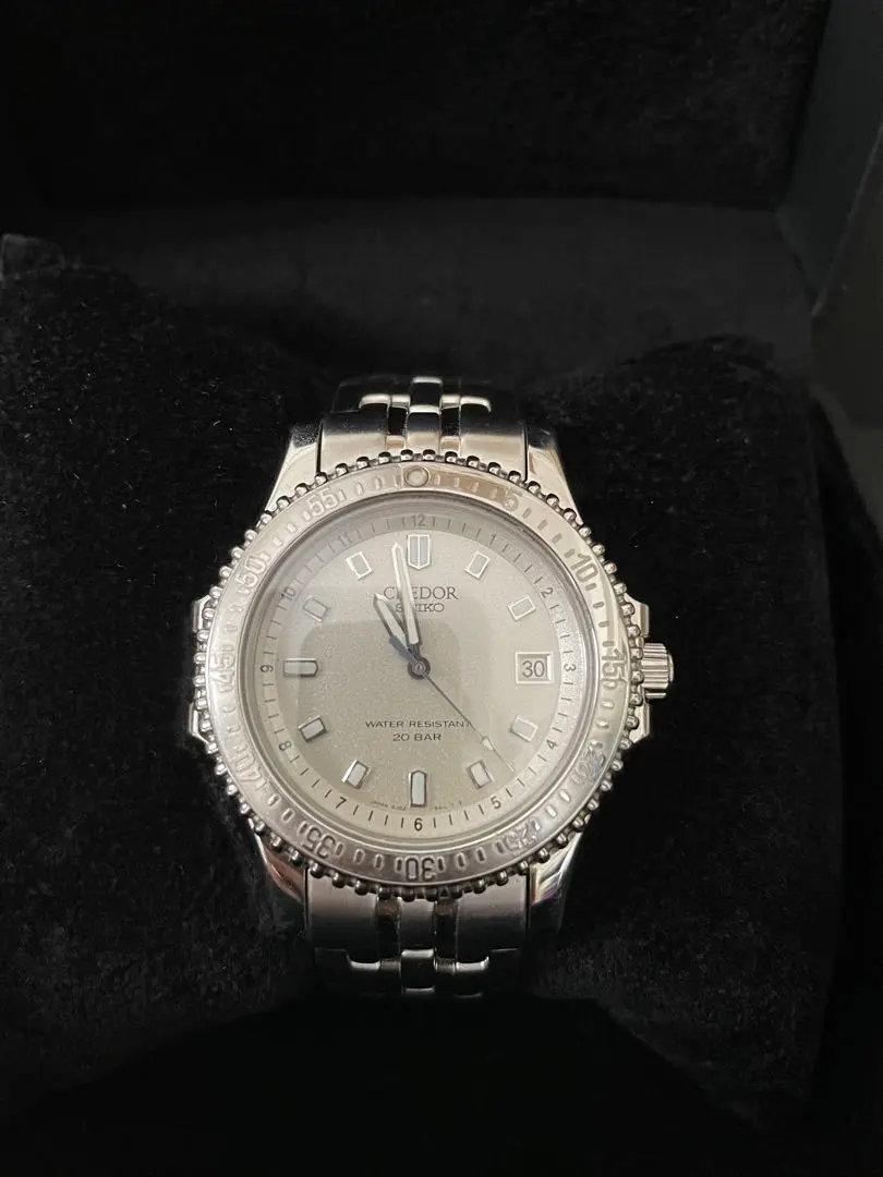 SEIKO クレドール 腕時計18KT+SS /SS 8J82-6A30 SEIKO セイコー クレドール 18KT+SS 8J82-6A30 シルバー