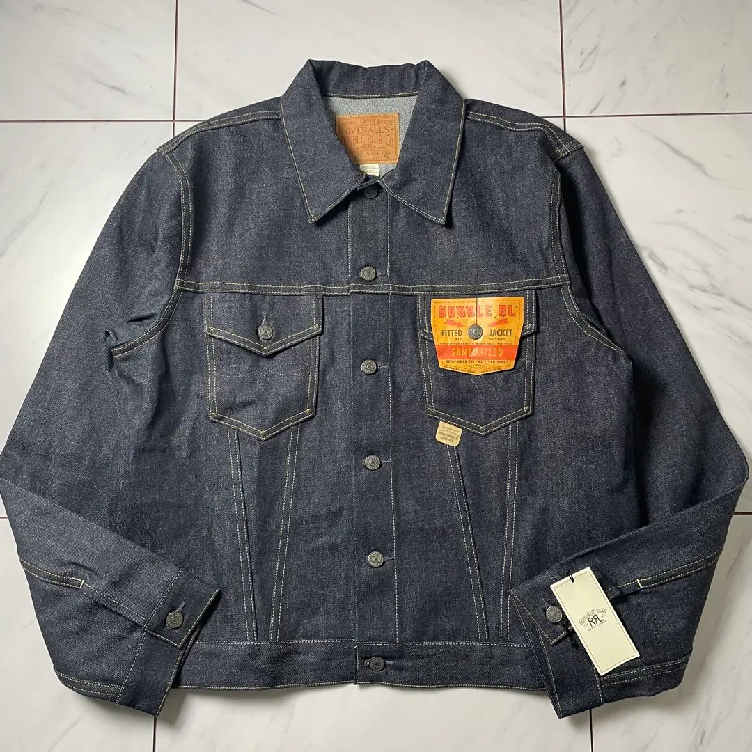 RRL ブラックデニム ジャケット (Levi's 3rd好きな方に是非！) RRL ブラックデニム ジャケット (Levi's 3rd好きな方に是非