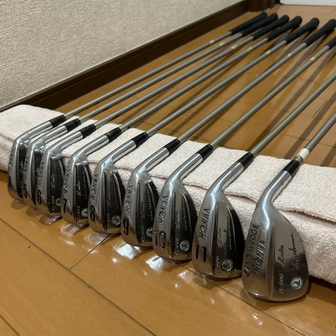 左用 アイアンセット 本間ゴルフ CL-606 / 10本セット 稀少 マッスルバック HONMA CL-606 3-11 SW アイアン 10本セット