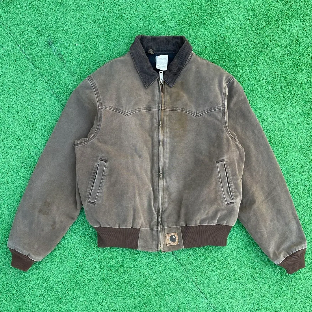‼ Carhartt ジャケット サンタフェ デトロイト J14 DKB Carhartt santa fe jacket J14 DKB SIZE S | 古着屋adm 音楽と古着