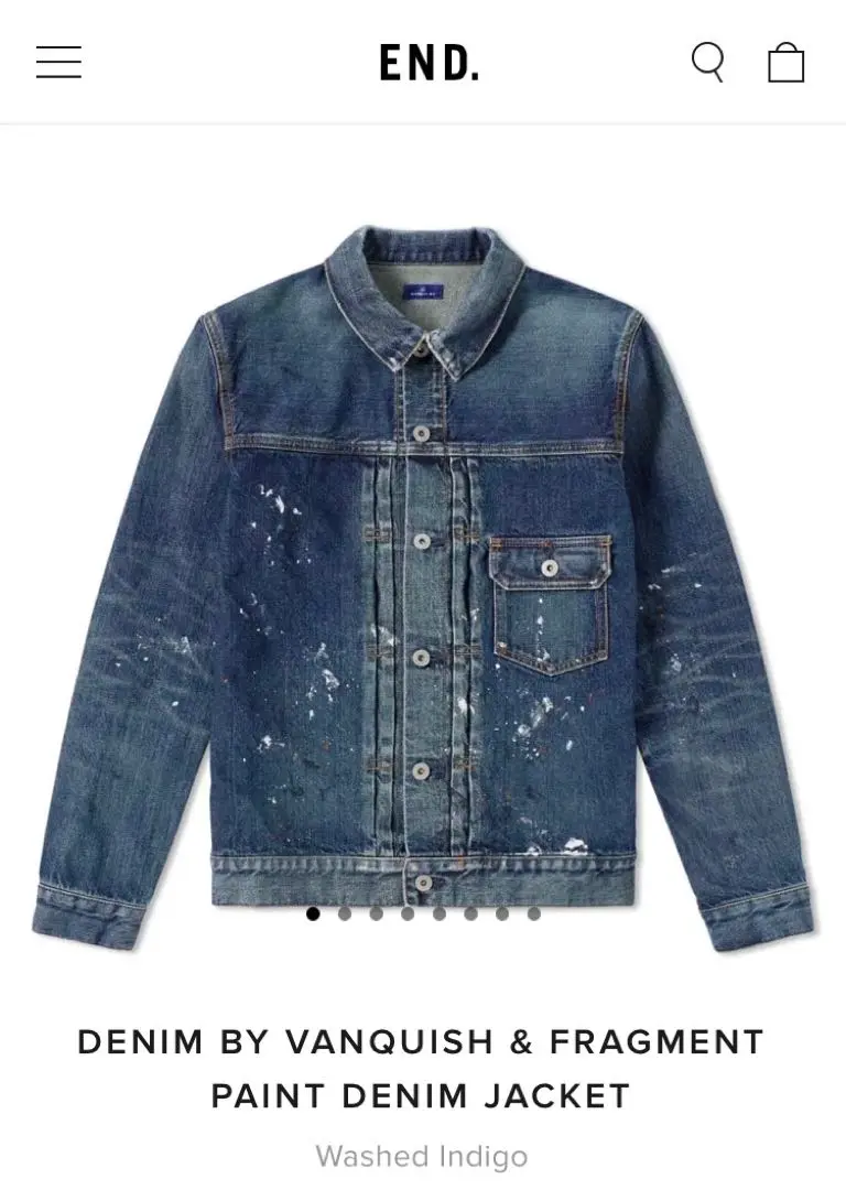 DENIM BY VANQUISH & FRAGMENT デニムジャケット　XL DENIM BY VANQUISH & FRAGMENT - DENIM BY VANQUISH FRAGMENT