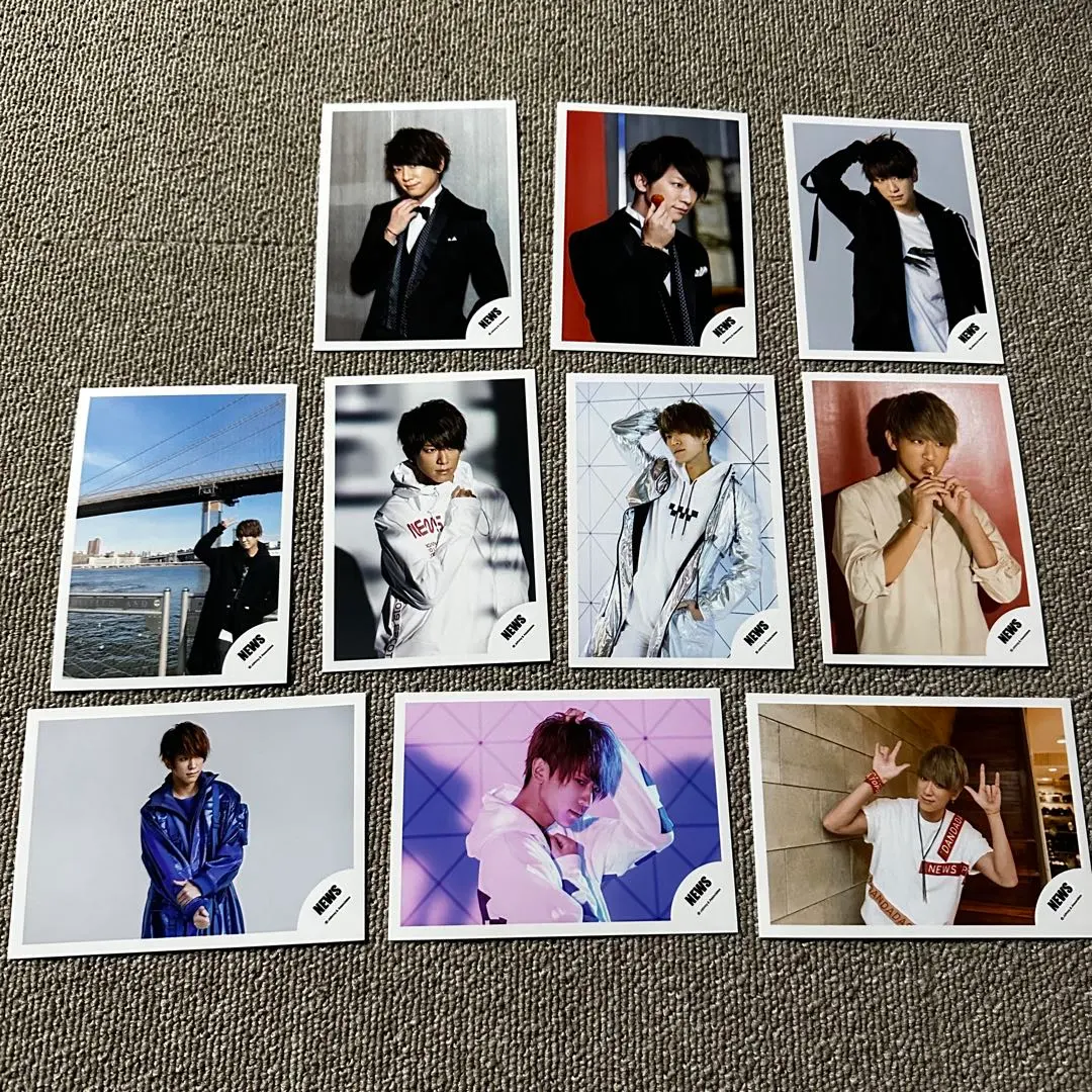 Thumbnail of NEWS Keiichiro Koyama Official Photo Offshot Set of 11