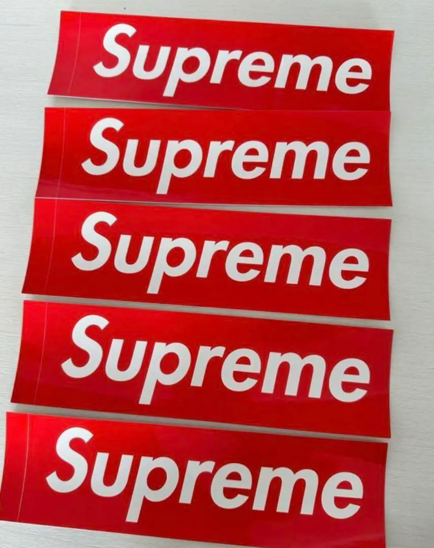 Thumbnail of Supreme Logo Stickers - Set of 5