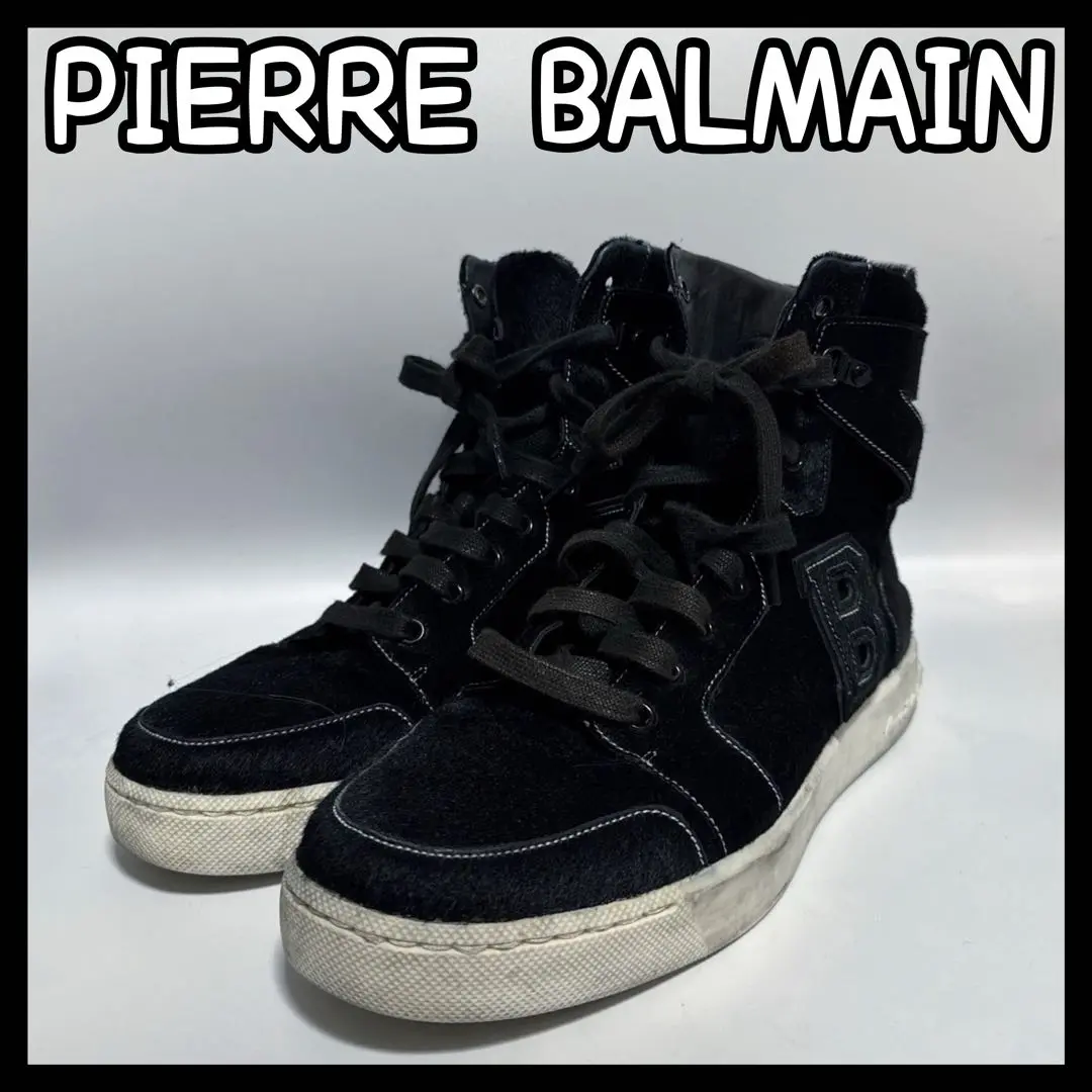 balmain archive vintage ハイカットスニーカー - メルカリ
