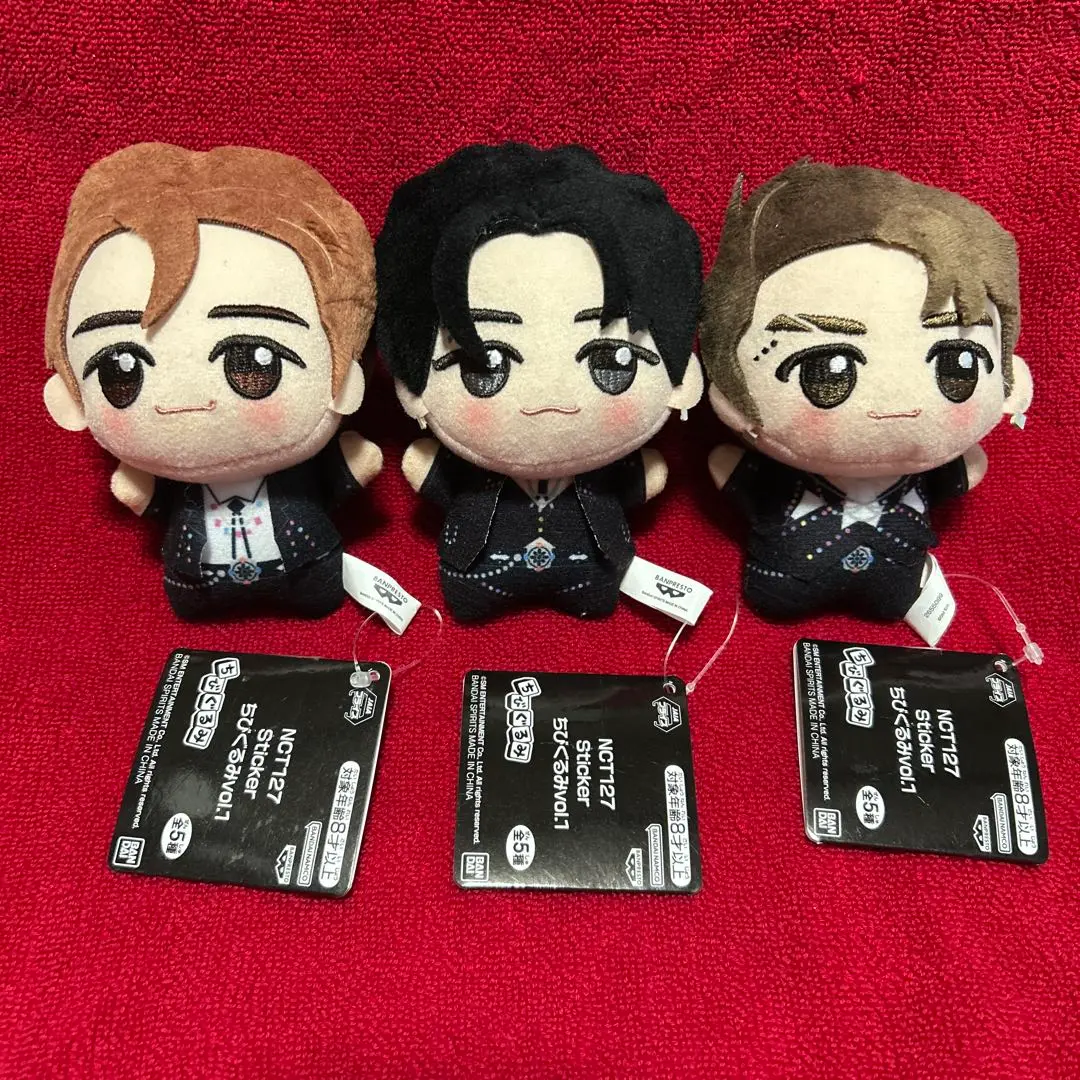 人気のNCT127 Stickerまとめ売り！ちびぐるみ　９種 NCT127 Sticker Chibigurumi Plush Mascot Vol.1 Complete Set