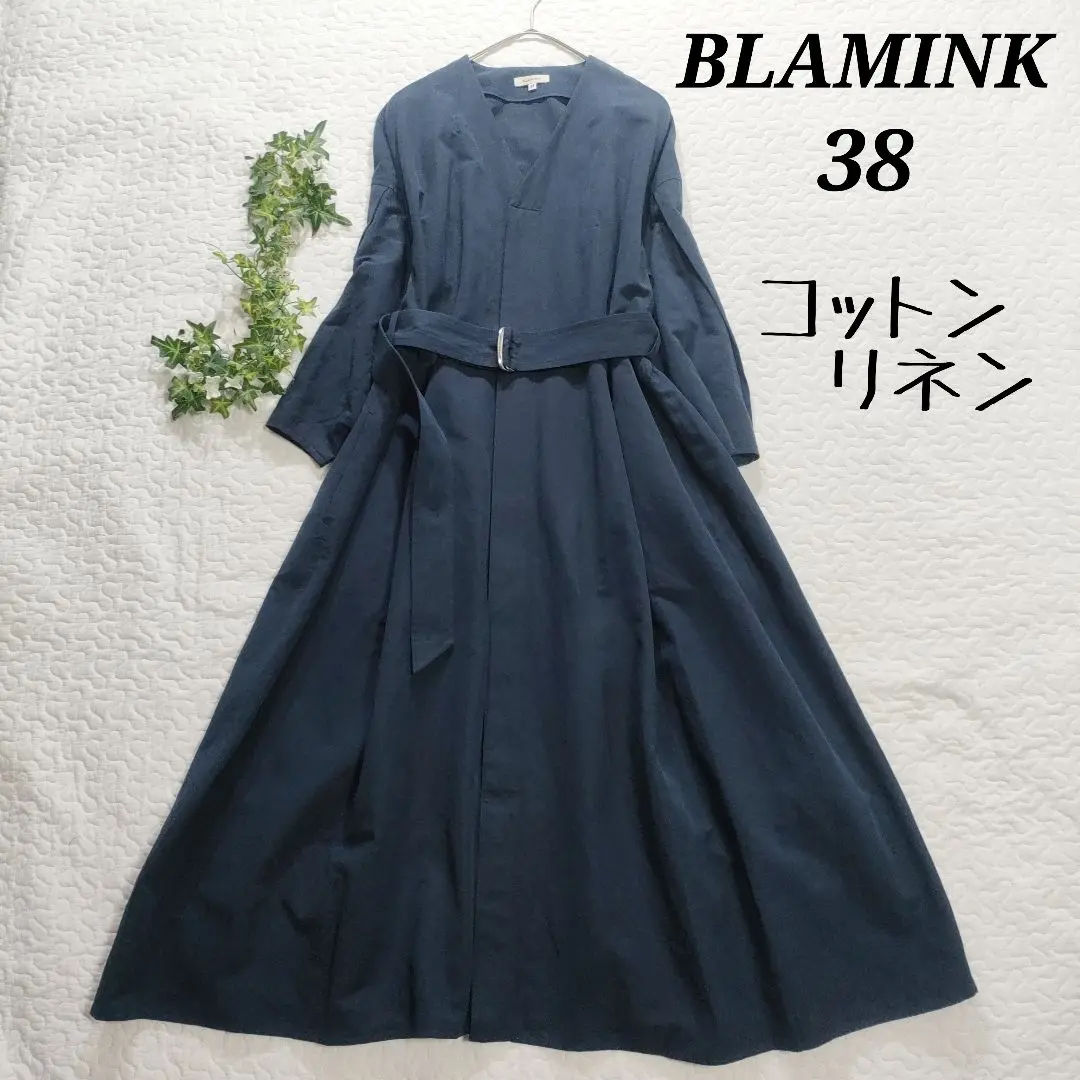 秋口にも☆完売品☆ブラミンク☆ワンピース☆滝沢眞規子さん愛用☆36