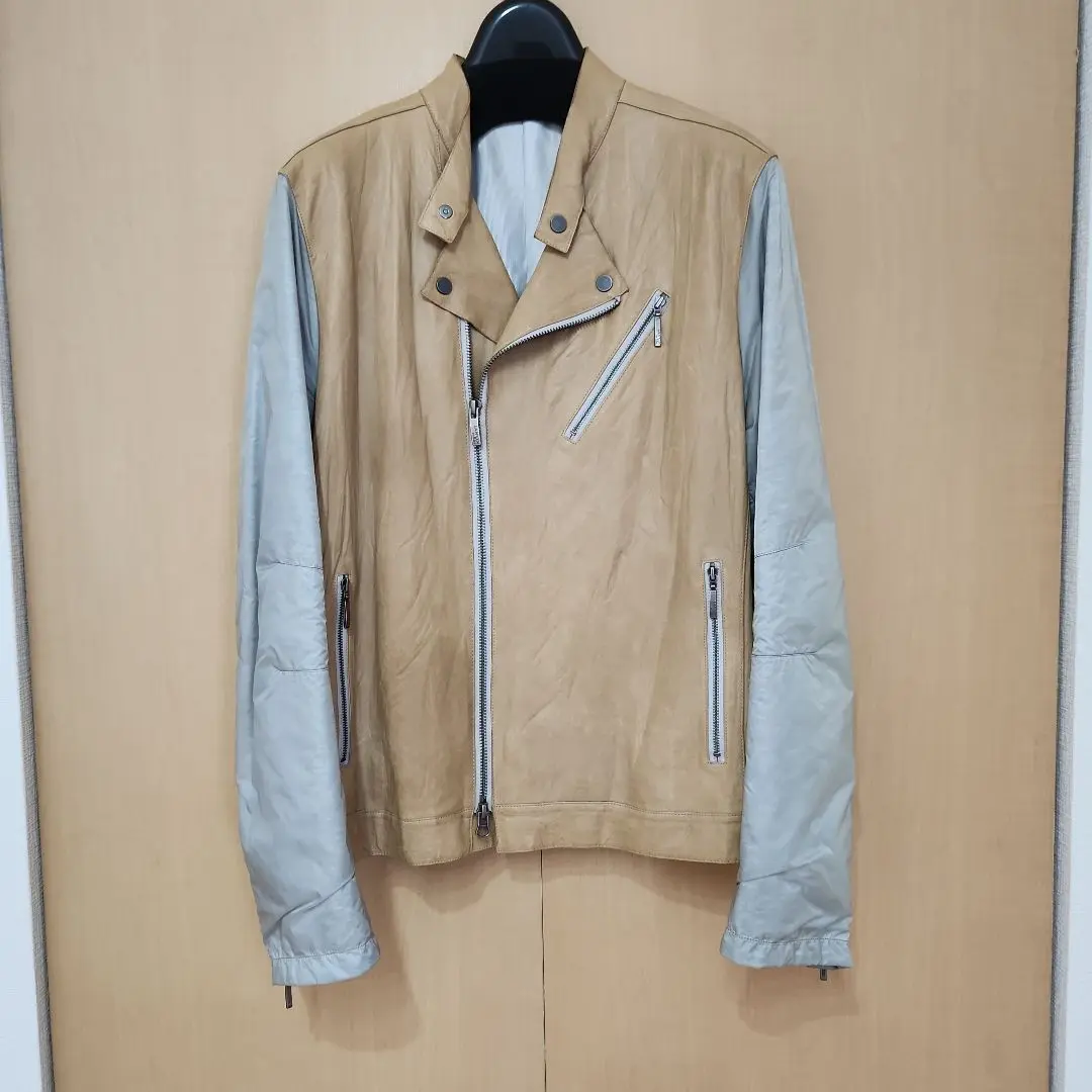 ☆極美品☆LANVIN☆レザージャケット☆ Lanvinのブラック ジップアップ レザージャケットがセール中