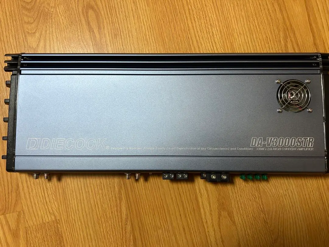 DIECOCK DA-V3000STR ブラックアルマイトEdition 貴重 DIECOCK DA-V3000STR ブラックアルマイトEdition 貴重