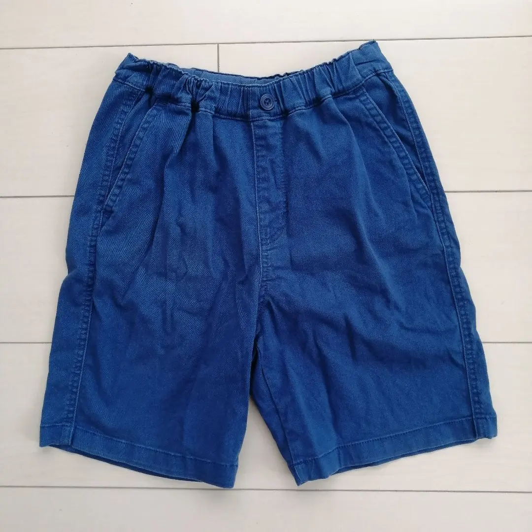 Thumbnail of Uniqlo Kids Shorts Half Pants Blue 130cm